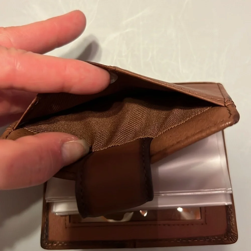 Vintage Wilson Leather Brown Wallet ID & Photos